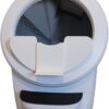 Pee Guard Max Shield Step for Litter-Robot 4 : Anti-Flicking, One-Piece Design (White Pee Guard Shield)